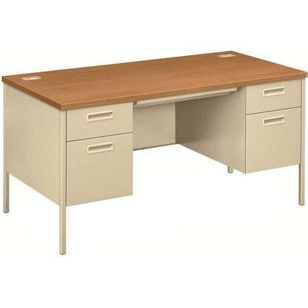 Ofm Metro Steel Desk, 60x30, Double Locking 3/4 HONP3262CL